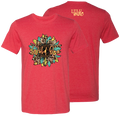 132 Wild One Sunflower Heather Red