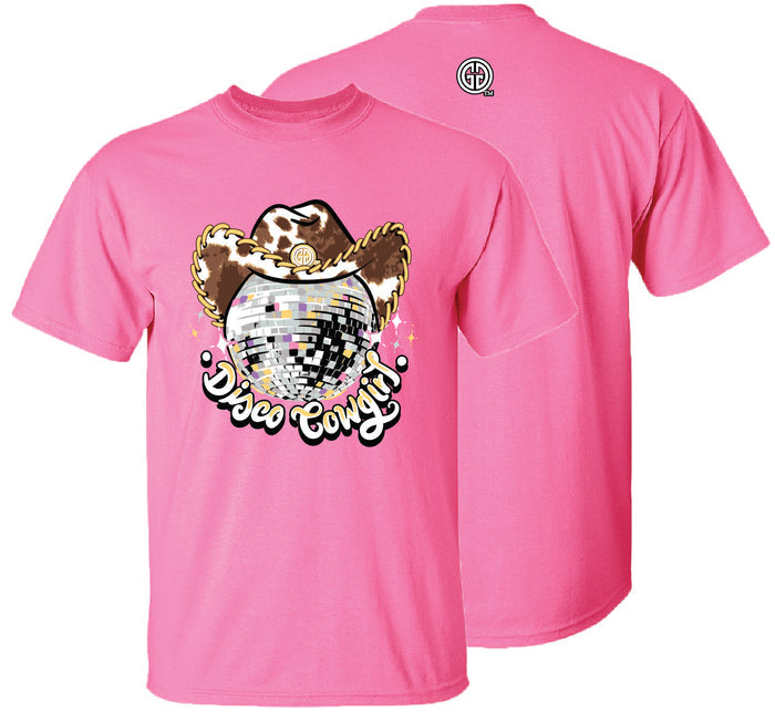 2577 Disco Cowgirl SS-Safety Pink