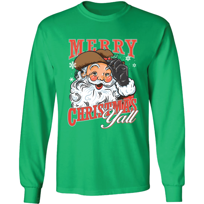 2722 Christmas Y'all-Irish Green