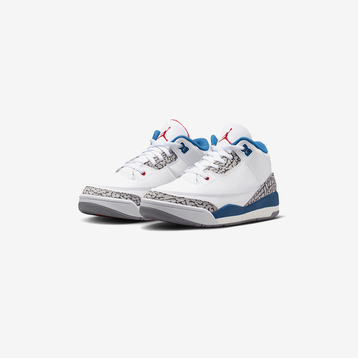 Jordan 3 Retro "True Blue" Little Kids (PS)