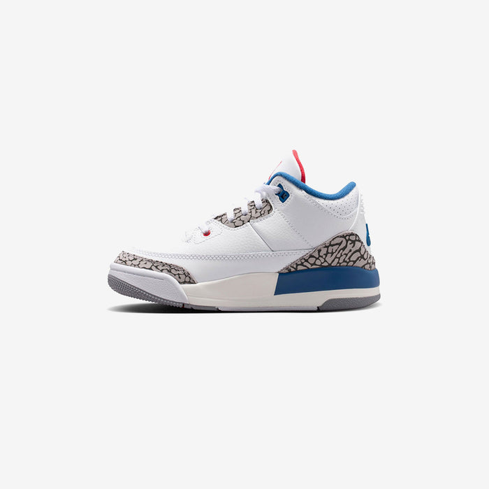 Jordan 3 Retro "True Blue" Little Kids (PS)