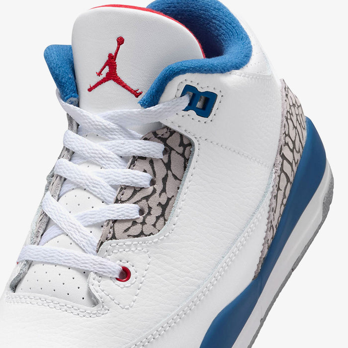 Jordan 3 Retro "True Blue" Little Kids (PS)