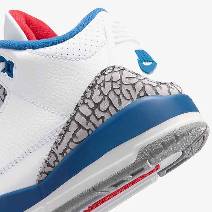Jordan 3 Retro "True Blue" Little Kids (PS)