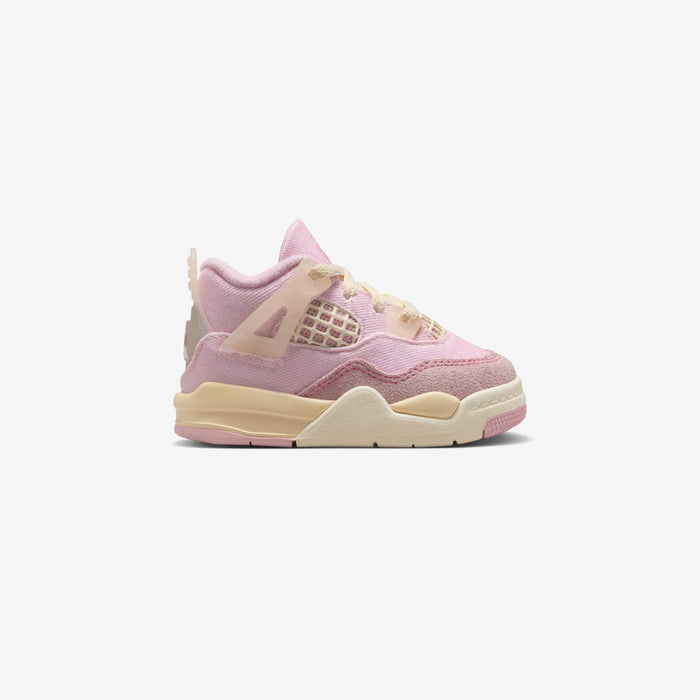 Jordan 4 Retro "Pearl Pink and Iced Carmine" Toddler (TD)