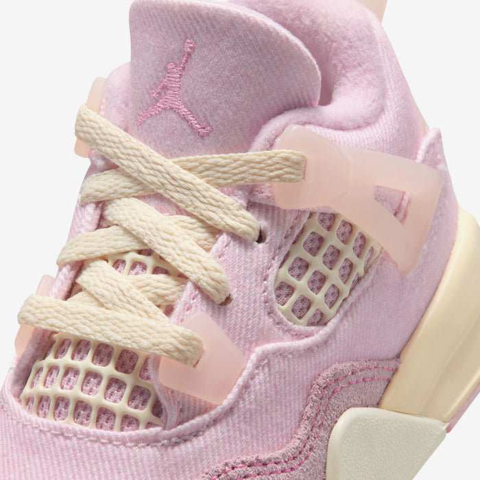 Jordan 4 Retro "Pearl Pink and Iced Carmine" Toddler (TD)