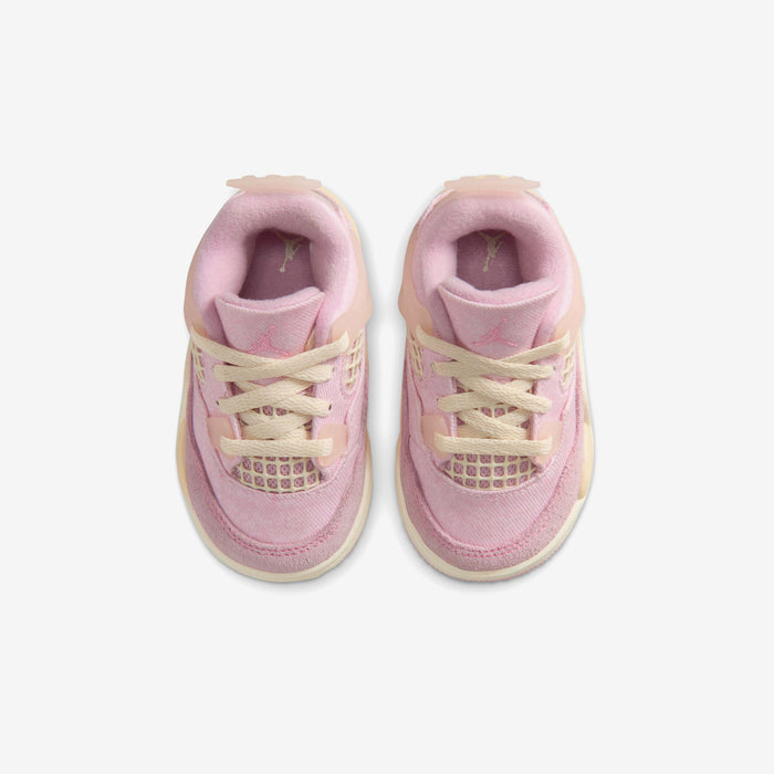 Jordan 4 Retro "Pearl Pink and Iced Carmine" Toddler (TD)