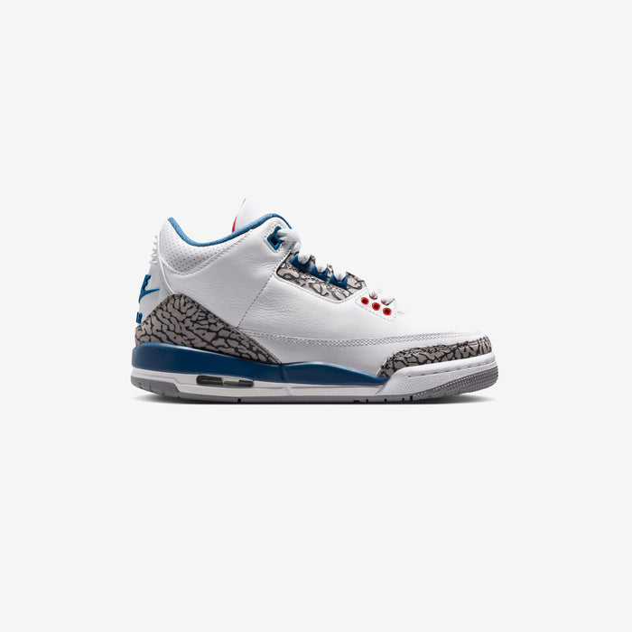 Air Jordan 3 Retro "True Blue" Big Kids (GS)
