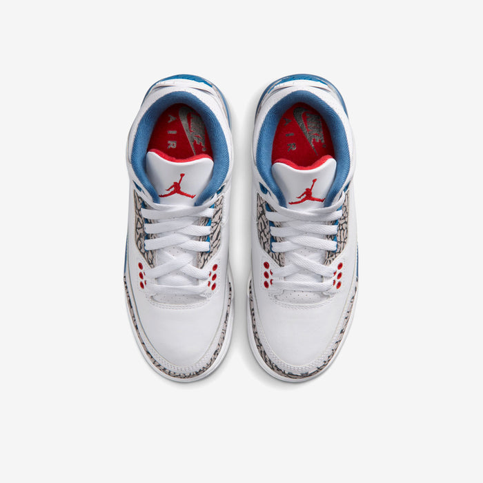 Air Jordan 3 Retro "True Blue" Big Kids (GS)