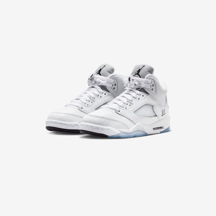 Air Jordan 5 Retro "White Metallic" Big Kids (GS)