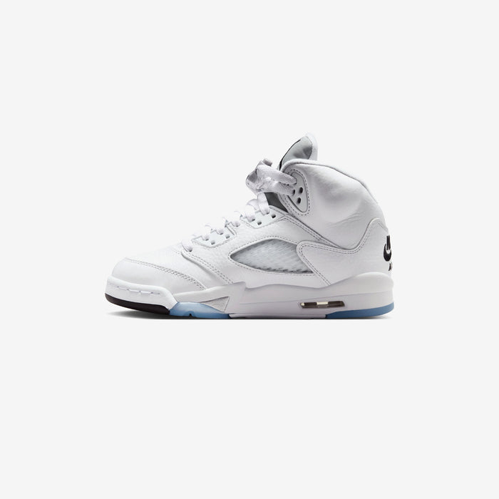 Air Jordan 5 Retro "White Metallic" Big Kids (GS)