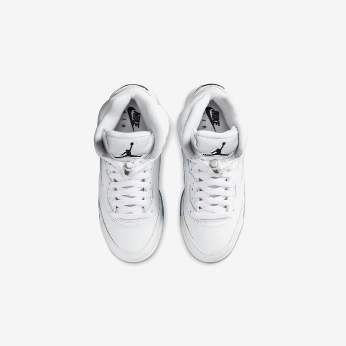 Air Jordan 5 Retro "White Metallic" Big Kids (GS)