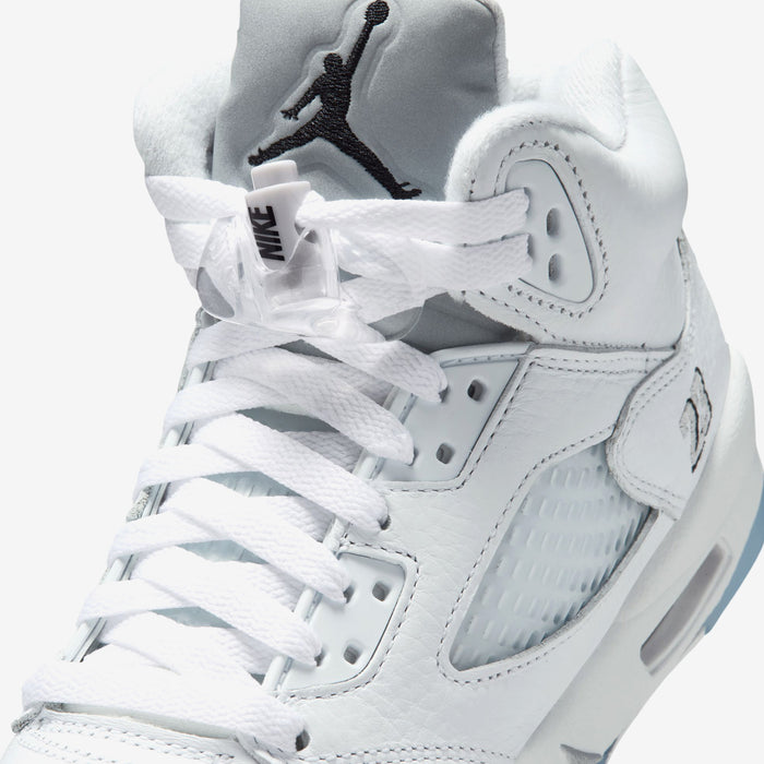 Air Jordan 5 Retro "White Metallic" Big Kids (GS)