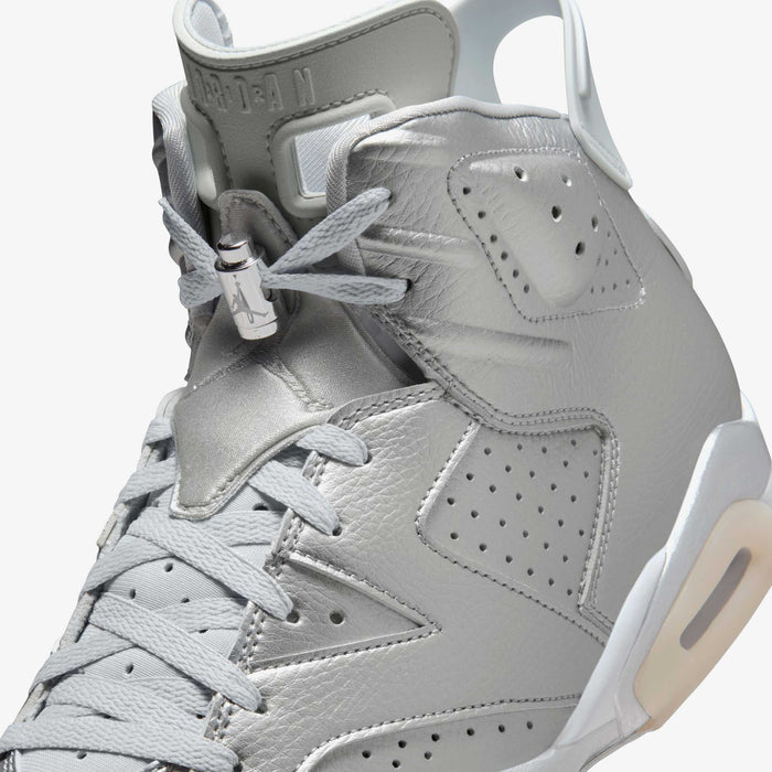 Air Jordan 6 Retro x PSG "Metallic Silver"