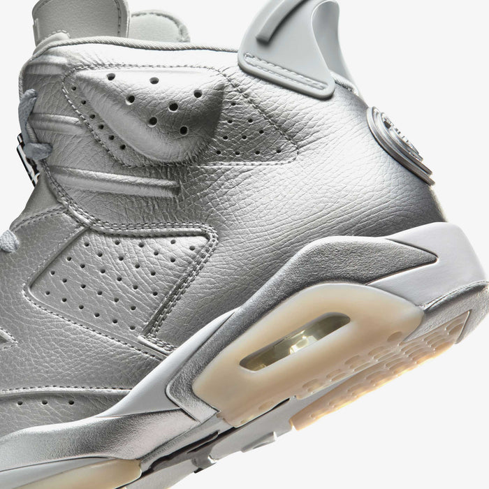 Air Jordan 6 Retro x PSG "Metallic Silver"