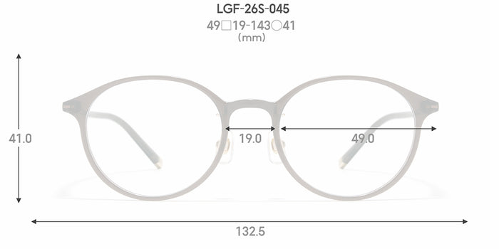 Dimensions Front