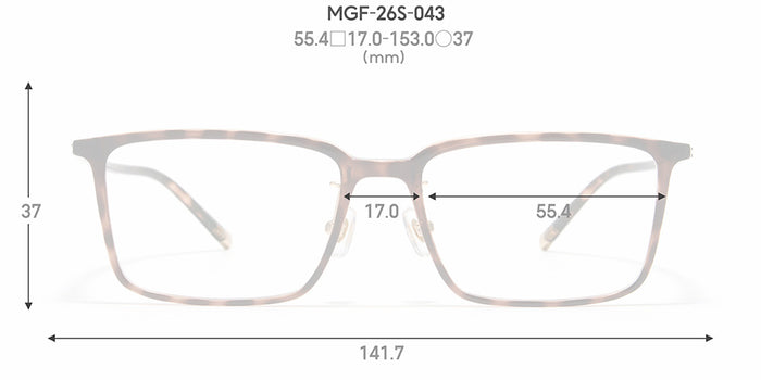 Dimensions Front