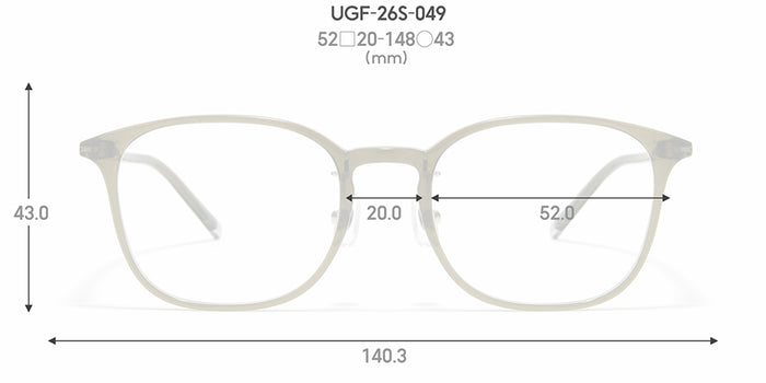Dimensions Front