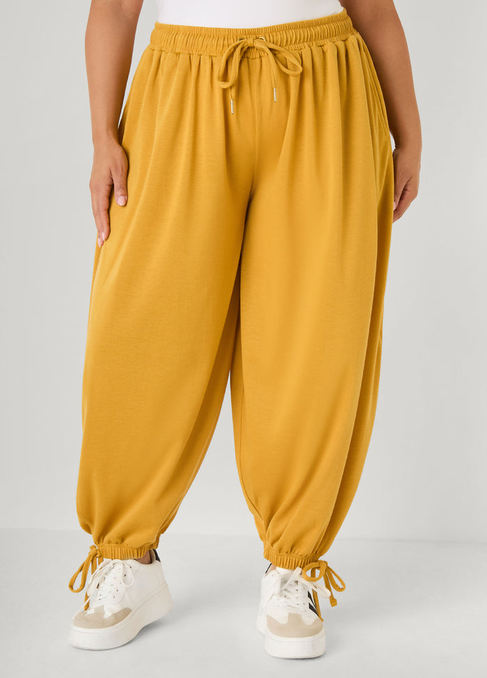 Ankle Tied Balloon Joggers
