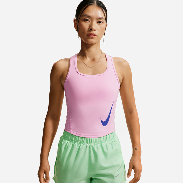 Áo Ba Lỗ Nữ Nike Tempo Swoosh Dri-Fit Running - Hồng - Supersports Vietnam