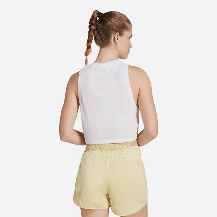 Áo Ba Lỗ Nữ Adidas Train Essentials Boxy Workout - Trắng - Supersports Vietnam