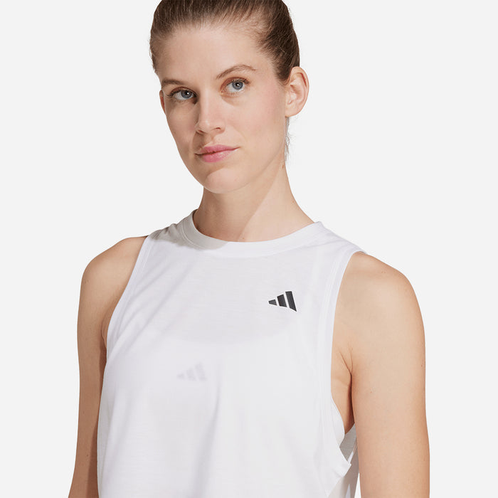 Áo Ba Lỗ Nữ Adidas Train Essentials Boxy Workout - Trắng - Supersports Vietnam