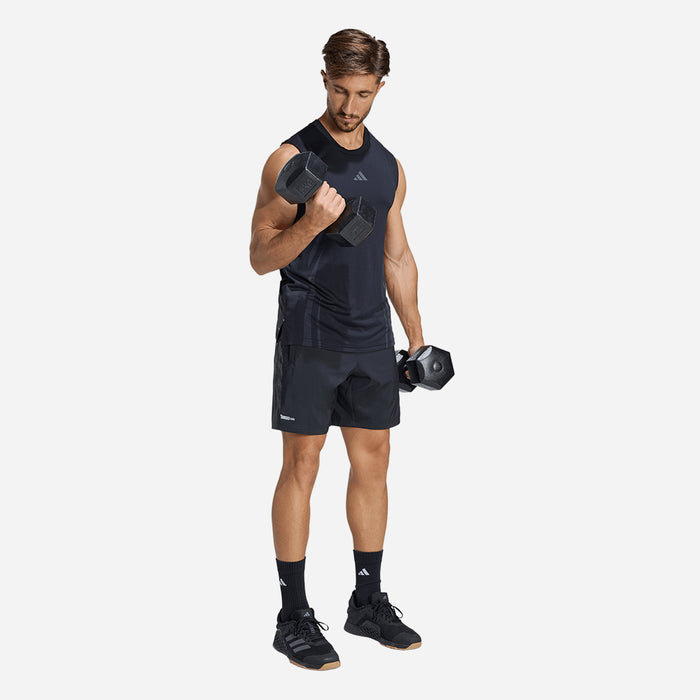 Áo Ba Lỗ Nam Adidas Airchill - Đen - Supersports Vietnam