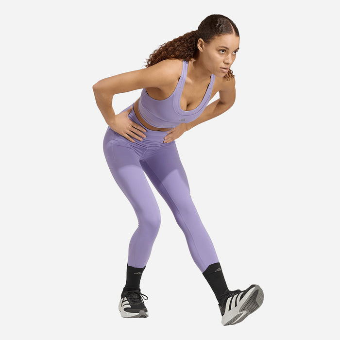 Áo Bra Thể Thao Nữ Adidas Adi365 Running Climacool - Tím - Supersports Vietnam