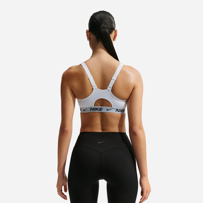 Áo Bra Thể Thao Nữ Nike Indy High-Support Padded Front-Zip - Trắng - Supersports Vietnam