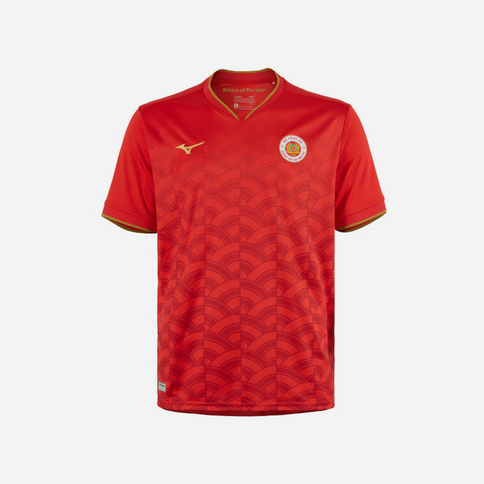 Áo Đá Bóng Nam Mizuno Sân Nhà Công An Hà Nội FC (CAHN) International 26/27 - Đỏ - Supersports Vietnam