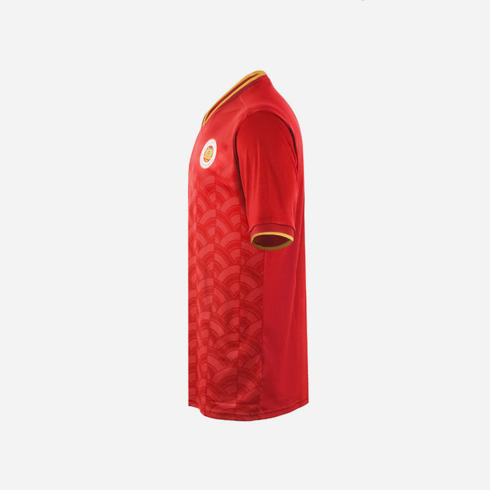 Áo Đá Bóng Nam Mizuno Sân Nhà Công An Hà Nội FC (CAHN) International 26/27 - Đỏ - Supersports Vietnam