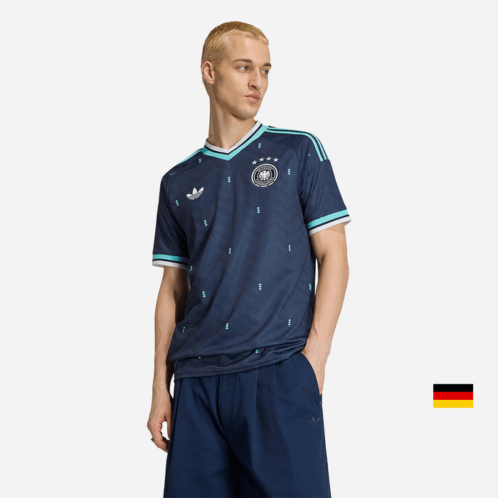 Áo Đá Bóng Nam Adidas Sân Khách ĐT Đức 26 - Xanh Navy - Supersports Vietnam