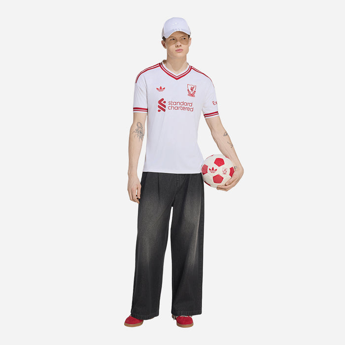 Áo Đá Bóng Nam Adidas Sân Khách Liverpool Fc 26/27 Replica - Trắng - Supersports Vietnam