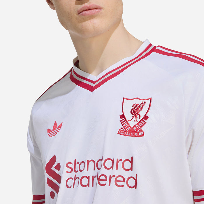 Áo Đá Bóng Nam Adidas Sân Khách Liverpool Fc 26/27 Replica - Trắng - Supersports Vietnam