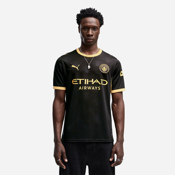 Áo Đá Bóng Nam Puma Sân Khách Manchester City 26/27 Replica - Đen - Supersports Vietnam