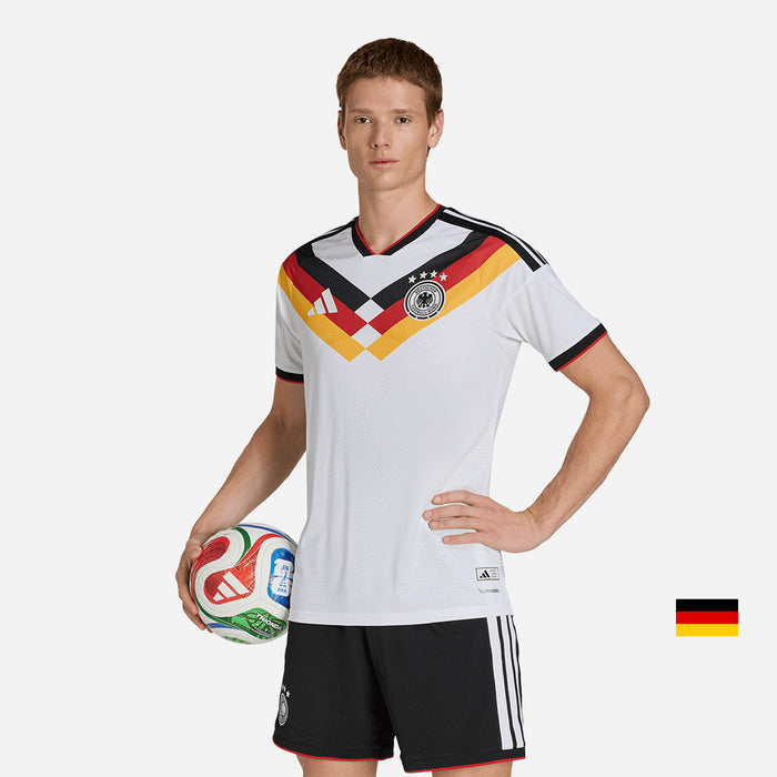Áo Đá Bóng Nam Adidas Sân Nhà ĐT Đức 26 Authentic - Trắng - Supersports Vietnam