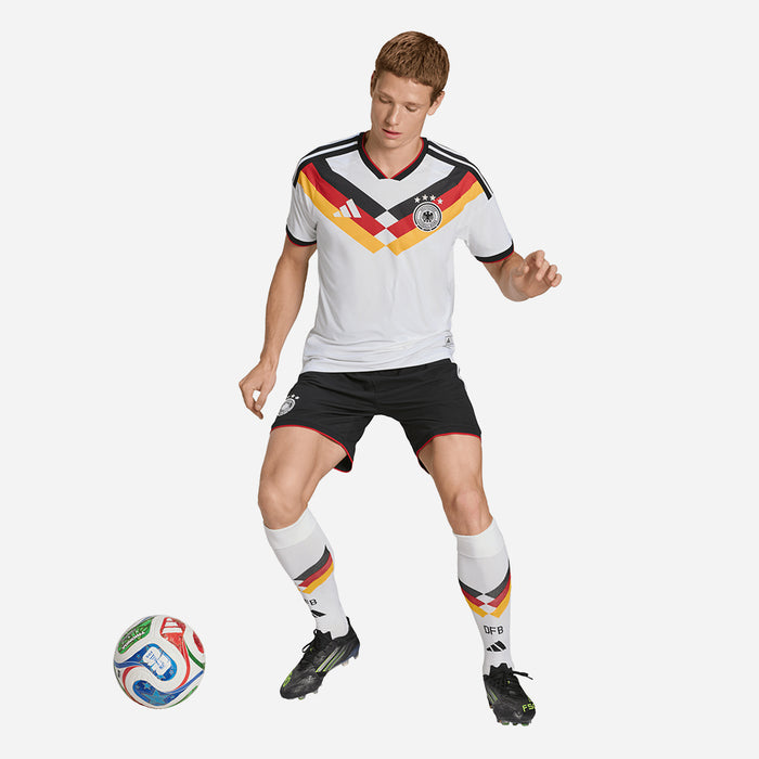 Áo Đá Bóng Nam Adidas Sân Nhà ĐT Đức 26 Authentic - Trắng - Supersports Vietnam