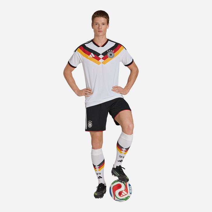 Áo Đá Bóng Nam Adidas Sân Nhà ĐT Đức 26 Authentic - Trắng - Supersports Vietnam