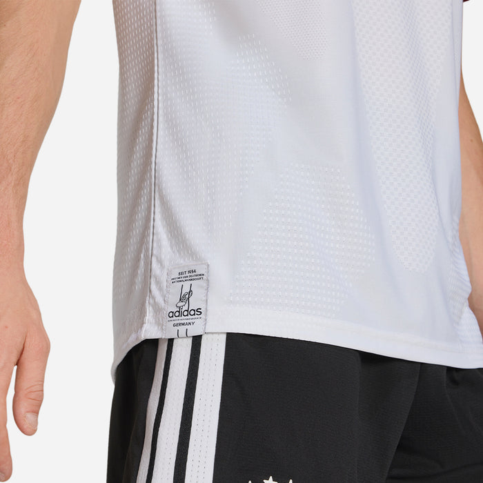 Áo Đá Bóng Nam Adidas Sân Nhà ĐT Đức 26 Authentic - Trắng - Supersports Vietnam