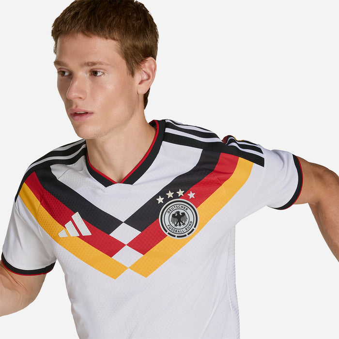 Áo Đá Bóng Nam Adidas Sân Nhà ĐT Đức 26 Authentic - Trắng - Supersports Vietnam