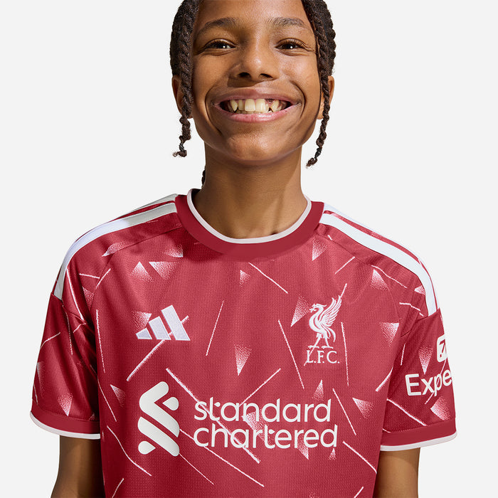 Áo Đá Bóng Trẻ Em Adidas Sân Nhà Liverpool Fc 26/27 Replica - Đỏ - Supersports Vietnam