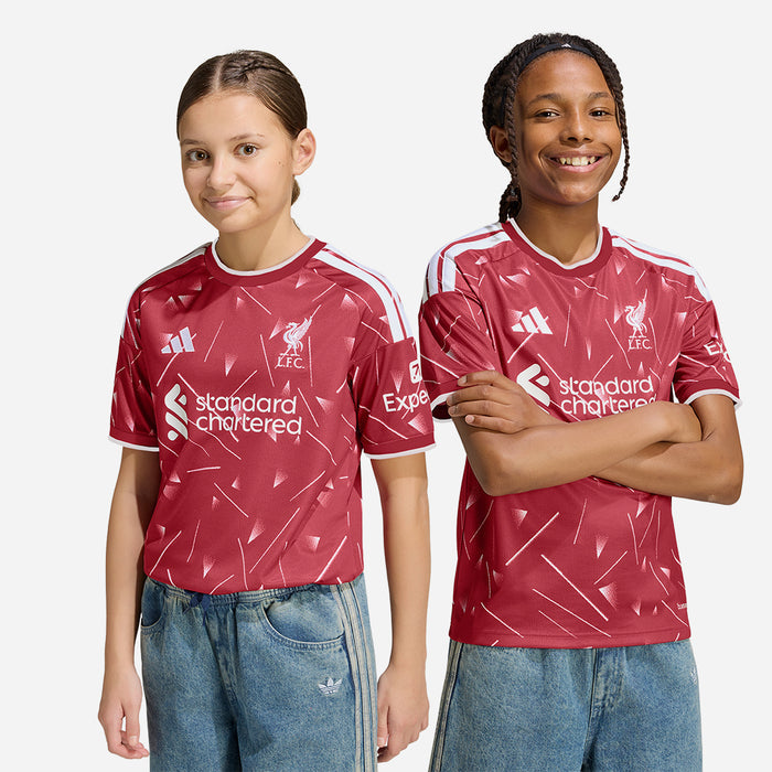 Áo Đá Bóng Trẻ Em Adidas Sân Nhà Liverpool Fc 26/27 Replica - Đỏ - Supersports Vietnam
