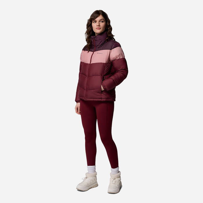 Áo Khoác Nữ Columbia Puffect™ II Colorblock - Đỏ - Supersports Vietnam