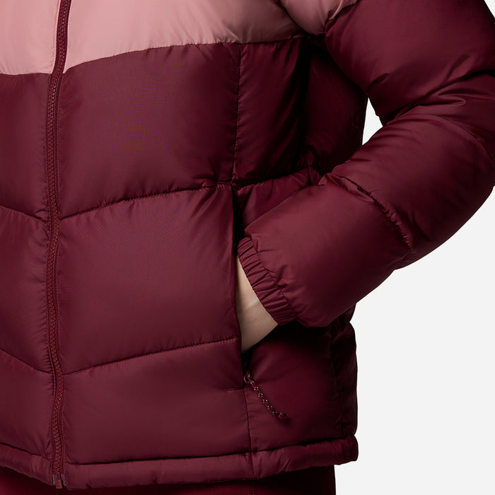 Áo Khoác Nữ Columbia Puffect™ II Colorblock - Đỏ - Supersports Vietnam