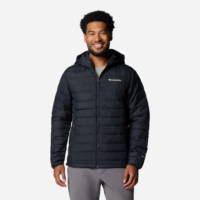 Áo Khoác Nam Columbia Powder Lite™ II Hooded - Đen - Supersports Vietnam