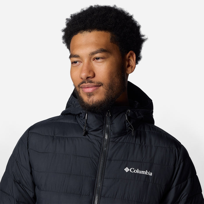 Áo Khoác Nam Columbia Powder Lite™ II Hooded - Đen - Supersports Vietnam