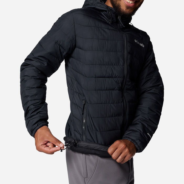 Áo Khoác Nam Columbia Powder Lite™ II Hooded - Đen - Supersports Vietnam