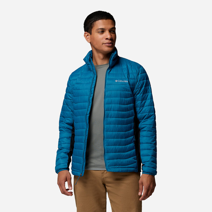 Áo Khoác Nam Columbia Powder Pass™ Hybrid - Xanh Dương - Supersports Vietnam