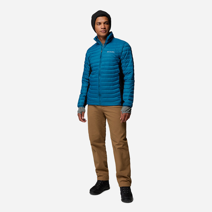 Áo Khoác Nam Columbia Powder Pass™ Hybrid - Xanh Dương - Supersports Vietnam