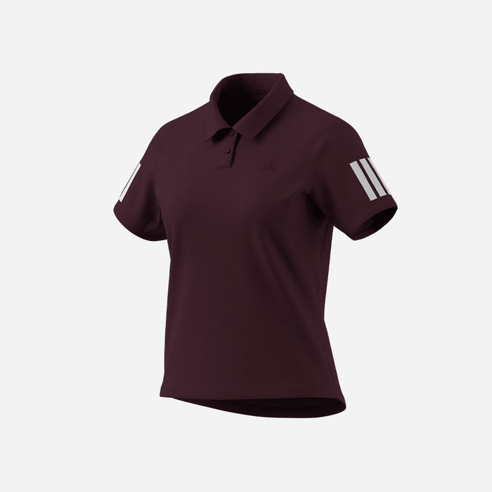 Áo Polo Nữ Adidas Club Tennis Climacool 3-Stripes - Đỏ - Supersports Vietnam