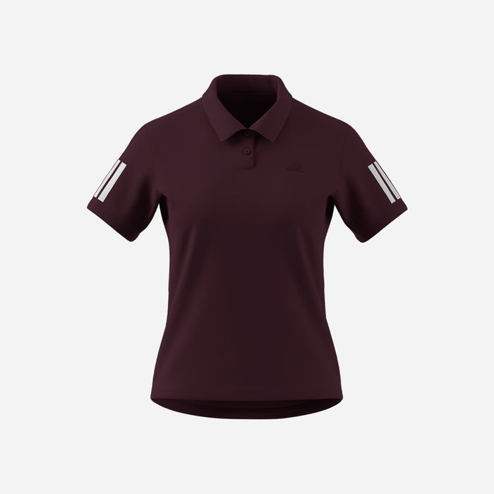 Áo Polo Nữ Adidas Club Tennis Climacool 3-Stripes - Đỏ - Supersports Vietnam